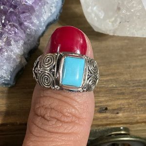 Arizona Sleeping Beauty Turquoise Ring